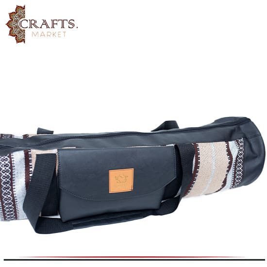 Handmade Black Color Synthetic Leather Hookah Bag Handmade Black Color Synthetic Leather Hookah Bag