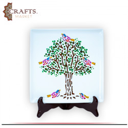 Hand-painted White Porcelain Table Decor