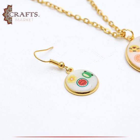 Handmade Gold Tone Women Accessories Set, 3PCS Handmade Gold Tone Women Accessories Set, 3PCS