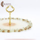 Handmade Duo-Color Resin Cake Stand Handmade Duo-Color Resin Cake Stand