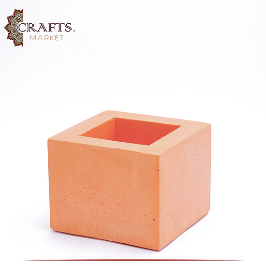 Handmade Dou Color Concrete Planter Empty Pot 4PCS Handmade Dou Color Concrete Planter Empty Pot 4PCS