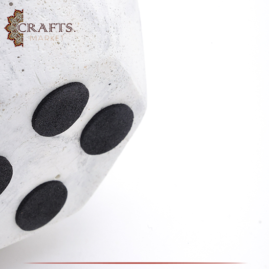 Handmade Duo-Color Concrete Candle Pentagonal Pot Handmade Duo-Color Concrete Candle Pentagonal Pot