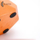 Handmade Orange Concrete Candle Hexagon Pot Handmade Orange Concrete Candle Hexagon Pot