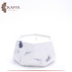 Handmade Duo-Color Concrete Candle Hexagon Pot Handmade Duo-Color Concrete Candle Hexagon Pot