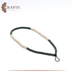 Handmade Duo Color Rubber Mobile Strap Chain