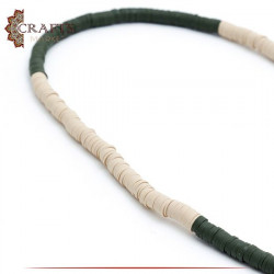 Handmade Duo Color Rubber Mobile Strap Chain