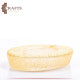 Handmade Gold Resin Oval Ashtray