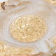 Handmade Gold Resin Ashtray