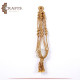 Handmade Gold Macrame Plant Hangers