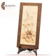 Pyrography Art  Ship At Sea  Design