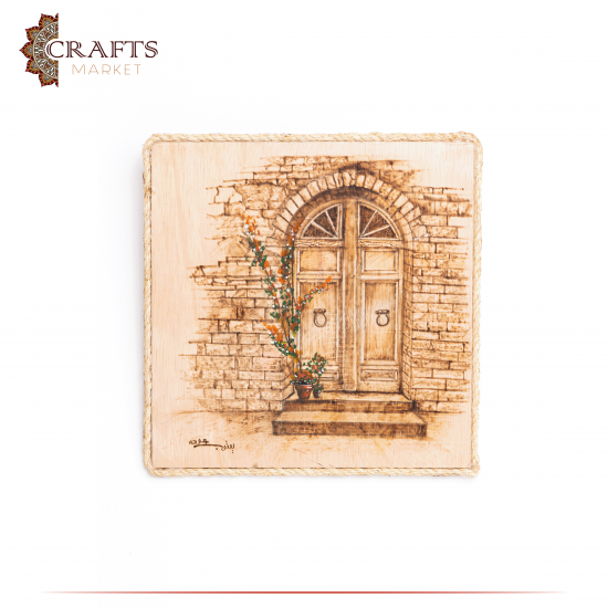 Pyrography Art Old Door Design Pyrography Art Old Door Design