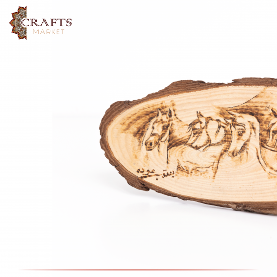 Pyrography Art  Horses  Design