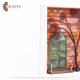 Handcrafted Multi Color Wood Home Decor  Front House  Design