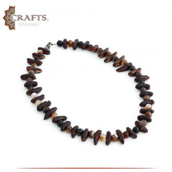 Handmade Dark Brown Necklace