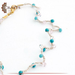Handmade Duo-Color Fabric Necklace