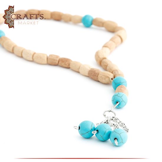 Handmade Brown Olive Seeds Set 2Pcs