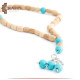 Handmade Brown Olive Seeds Set 2Pcs