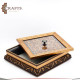 Handcrafted Duo Color Wooden Serving Box Handcrafted Duo Color Wooden Serving Box