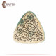Handcrafted Multi color Clay Plate Set 2 PCS Handcrafted Multi color Clay Plate Set 2 PCS