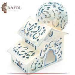 Handcrafted Duo Color Clay  Cottage Design Home Decor