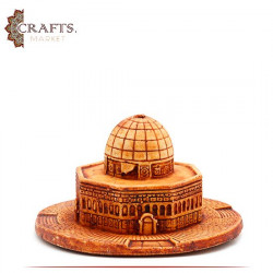 Handcrafted Artificial Bone Table Decor Dome Of The Rock Design