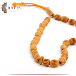 Handcrafted Brown Olive Prayer Beads