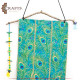Handmade Multi-Color Wooden Wall Art in Evil Eye design