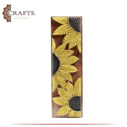 String Art Handmade Duo Color  Common Sunflower  Design 