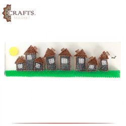 String Art Handmade  Houses  Design 