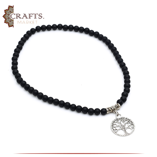 Handmade Black Onyx Women Necklace Handmade Black Onyx Women Necklace