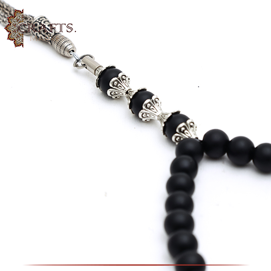 Handmade Black Onyx Rosary Handmade Black Onyx Rosary
