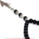 Handmade Black Onyx Rosary Handmade Black Onyx Rosary