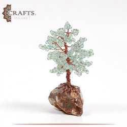 Handmade Light Green Dwarf Tree Table Décor 