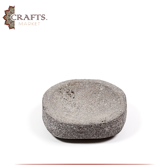 Handmade Grey Basalt Large Round Bowl Handmade Grey Basalt Large Round Bowl