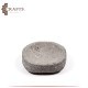 Handmade Grey Basalt Large Round Bowl Handmade Grey Basalt Large Round Bowl