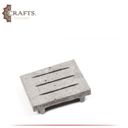 Handmade Grey Basalt Soap Dish
