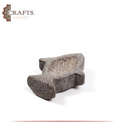 Handmade Grey Basalt Incense Burner