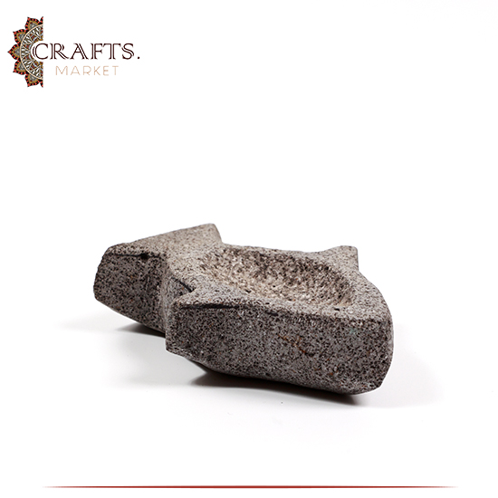 Handmade Grey Basalt Incense Burner Handmade Grey Basalt Incense Burner
