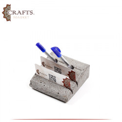 Handmade Grey Basalt office organization