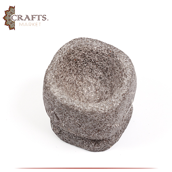 Handmade Grey Basalt Pestle Handmade Grey Basalt Pestle