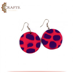 Handmade Duo-Color Woman's Earrings