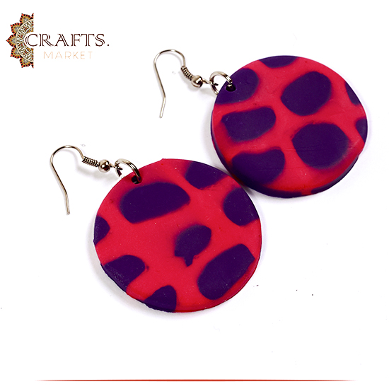 Handmade Duo-Color Woman's Earrings Handmade Duo-Color Woman's Earrings