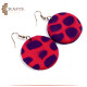 Handmade Duo-Color Woman's Earrings Handmade Duo-Color Woman's Earrings