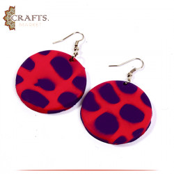 Handmade Duo-Color Woman's Earrings