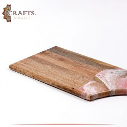 Handcrafted Multi-Color Natural Mango Wooden Serving Board