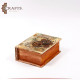 Handmade Wooden Box with a Book Design Handmade Wooden Box with a Book Design