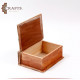Handmade Wooden Box with a Book Design Handmade Wooden Box with a Book Design