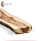 Handcrafted Brown Natural Wooden Plate Handcrafted Brown Natural Wooden Plate