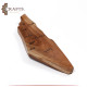 Handcrafted Brown Wall Hanging Wooden in a Palestine Map Handcrafted Brown Wall Hanging Wooden in a Palestine Map