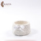 Handmade Duo-Color Crochet Mini Basket, Set 2 PCS Handmade Duo-Color Crochet Mini Basket, Set 2 PCS